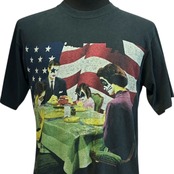 【KISS】キッス アルバム「KISS MY ASS」Vintage Tシャツ ブラック 90’s  L