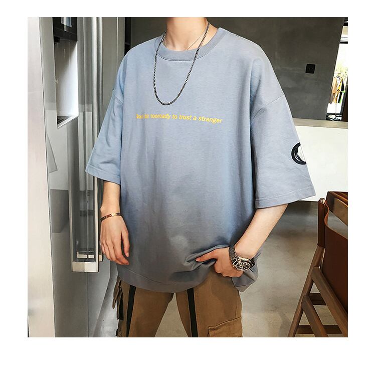 全2色 Tシャツ カットソー プリント カジュアル おしゃれ