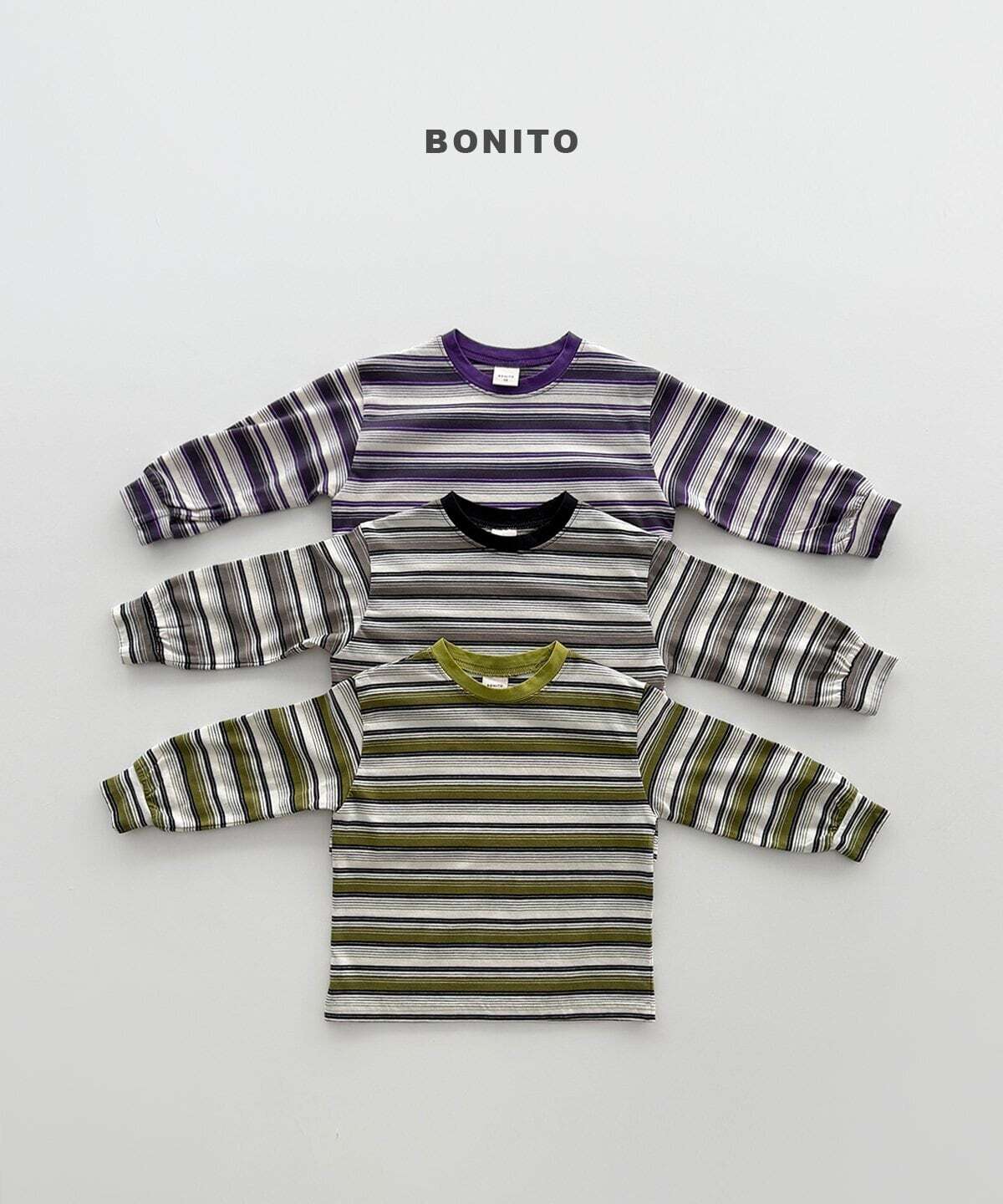 【予約】bonito Track style rib T Jr. size