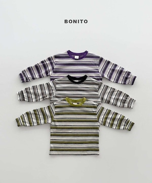 【予約】bonito Track style rib T Jr. size