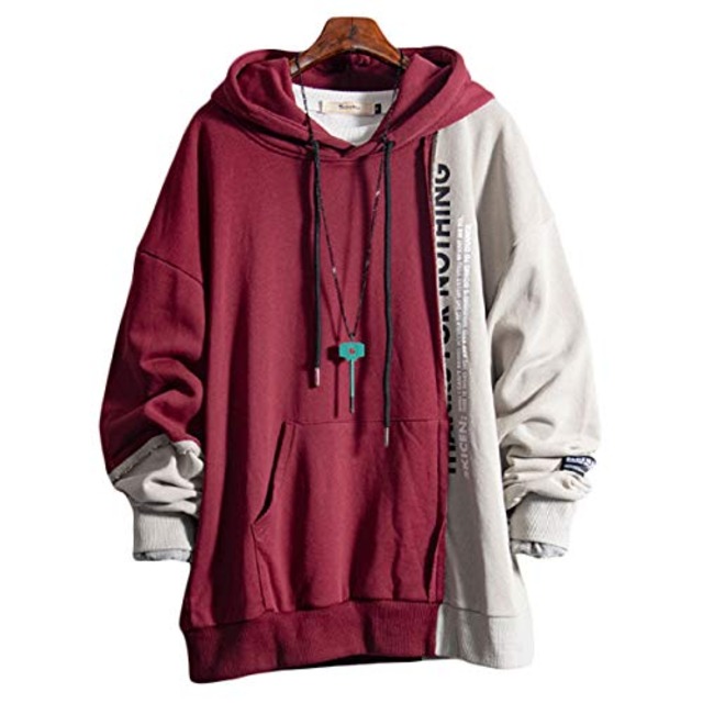 Jpcs パーカー メンズ 秋服 メンズ 長袖 プルオーバー かっこいい Tシャツ フード付きトレーナー ストリート トップス おしゃれ カットソー ゆったり おおきいサイズ 秋 冬 春 Az Japan Classic Store