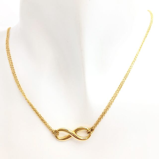 Tiffany ティファニー インフィニティ ネックレス 750 Yg 18k Brand Shop King