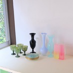 ほんのりブルーのひらひら花瓶