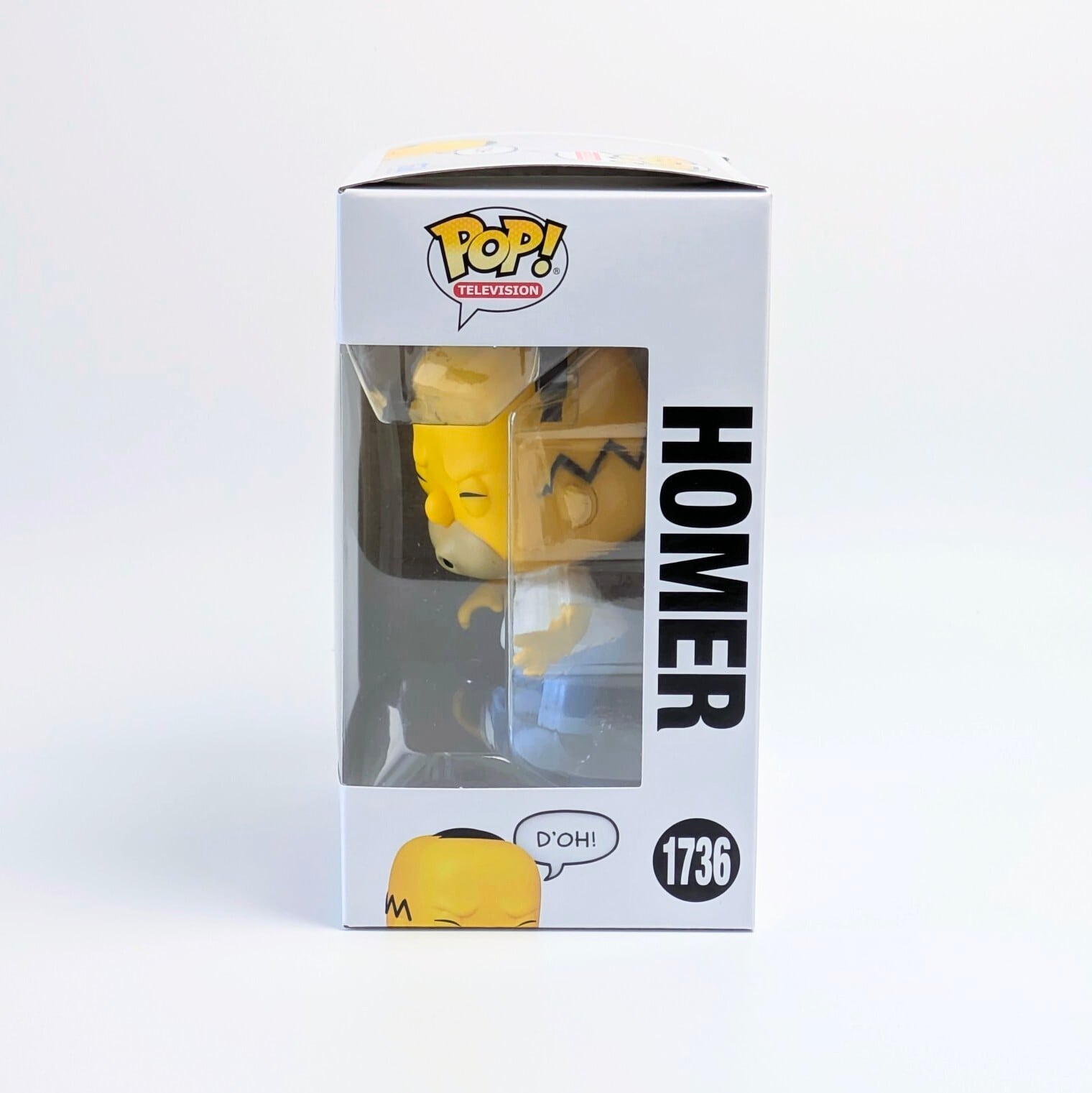 ☆US直輸入☆FUNKO 【 POP! TELEVISION VINYL FIGURE THE SIMPSONS HOMER SAYING（ シンプソンズ ホーマー・シンプソン ）】 ホーマー 「 D'OH!（ドォッ） 」 / ビニールフィギュア〚アメリカン雑貨 アメトイ〛