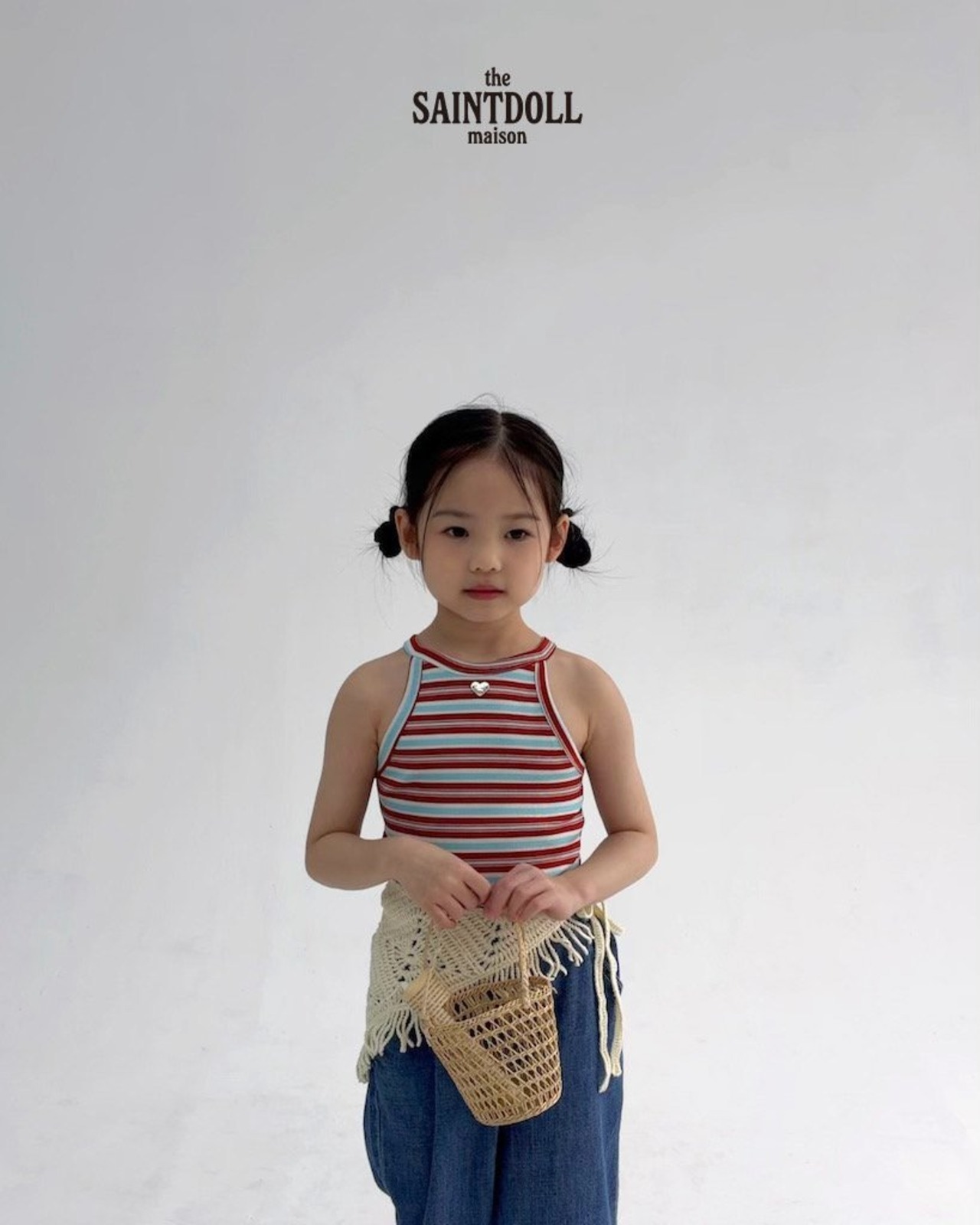 [SAINTDOLL] Hearthalter Sleeveless / [세인트돌] 하트홀터나시