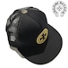 CHROME HEARTS Fabric Front Black Twill Hat　クロムハーツ ロゴ キャップ【305834-blk】