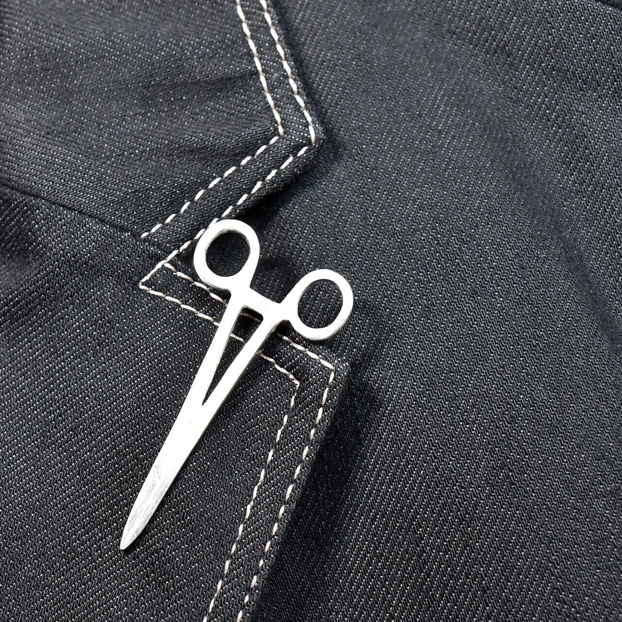 ペアン 医療器具 シルバーネクタイピン | ネクタイピン専門店 工房Ankh