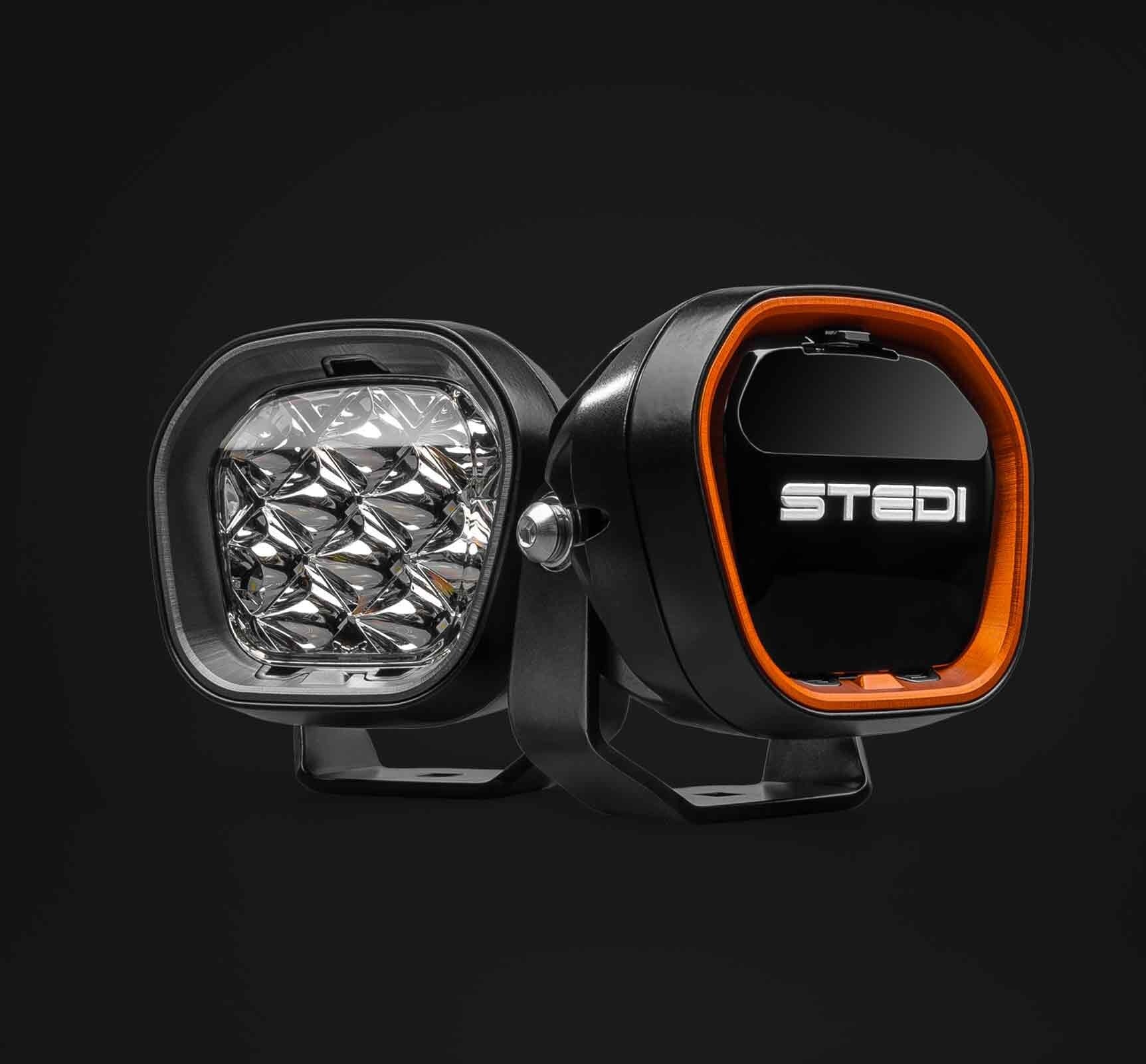 STEDI™ （ステディ）Type-X™ EVO 7インチLEDドライビングライト（2個