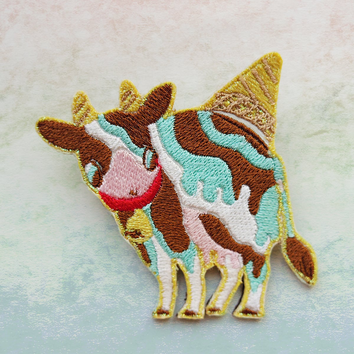 チョコミント・ベン/ワッペンチャームTM88 | カンツァーらんど