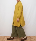 SUN VALLEY サンバレー / 製品染め コットン ダブルガーゼ 2WAY チュニック