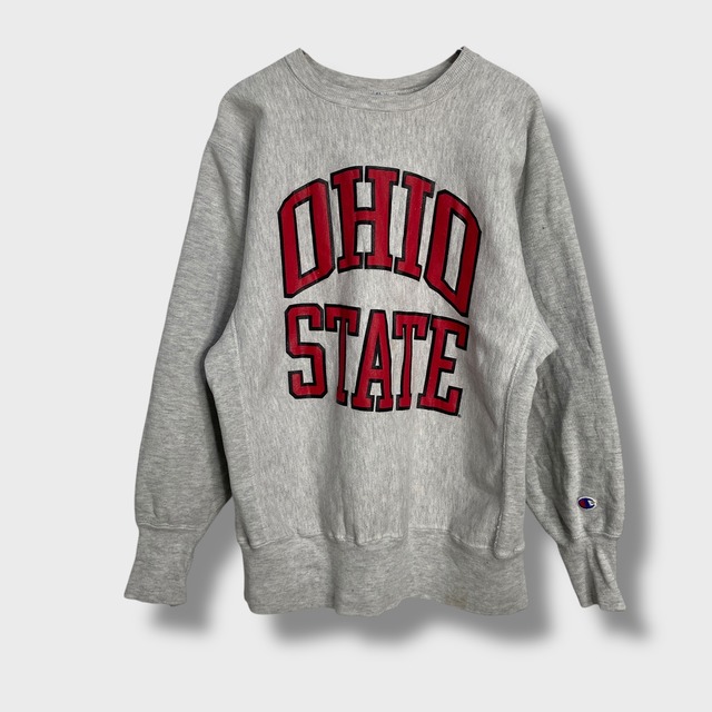 90s USA製 チャンピオン リバースウィーブスウェット カレッジ グレー L