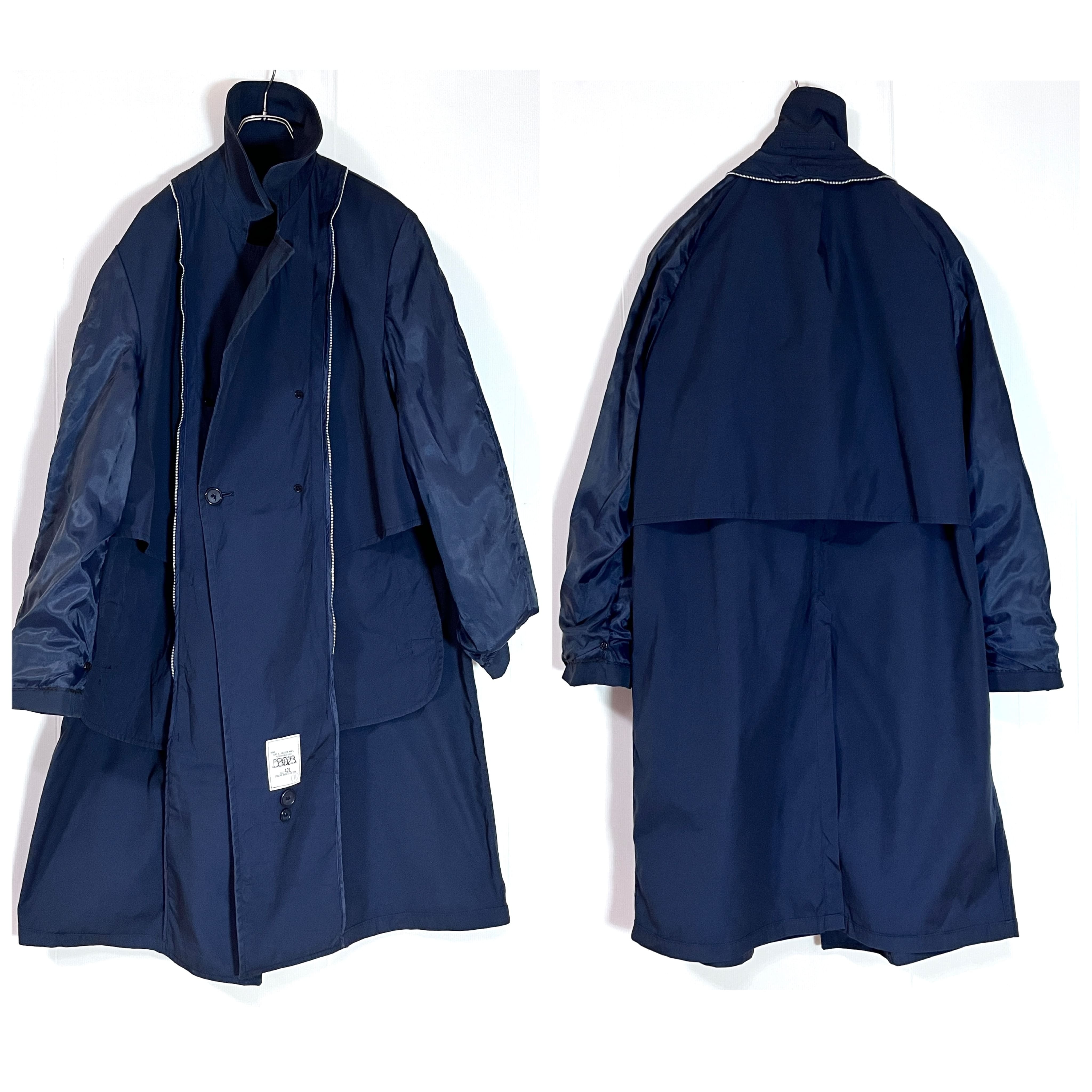 90s 米軍 米海軍 U.S.NAVY オールウェザー コート トレンチコート