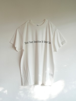 Intuition Boxy TEE / WHITE