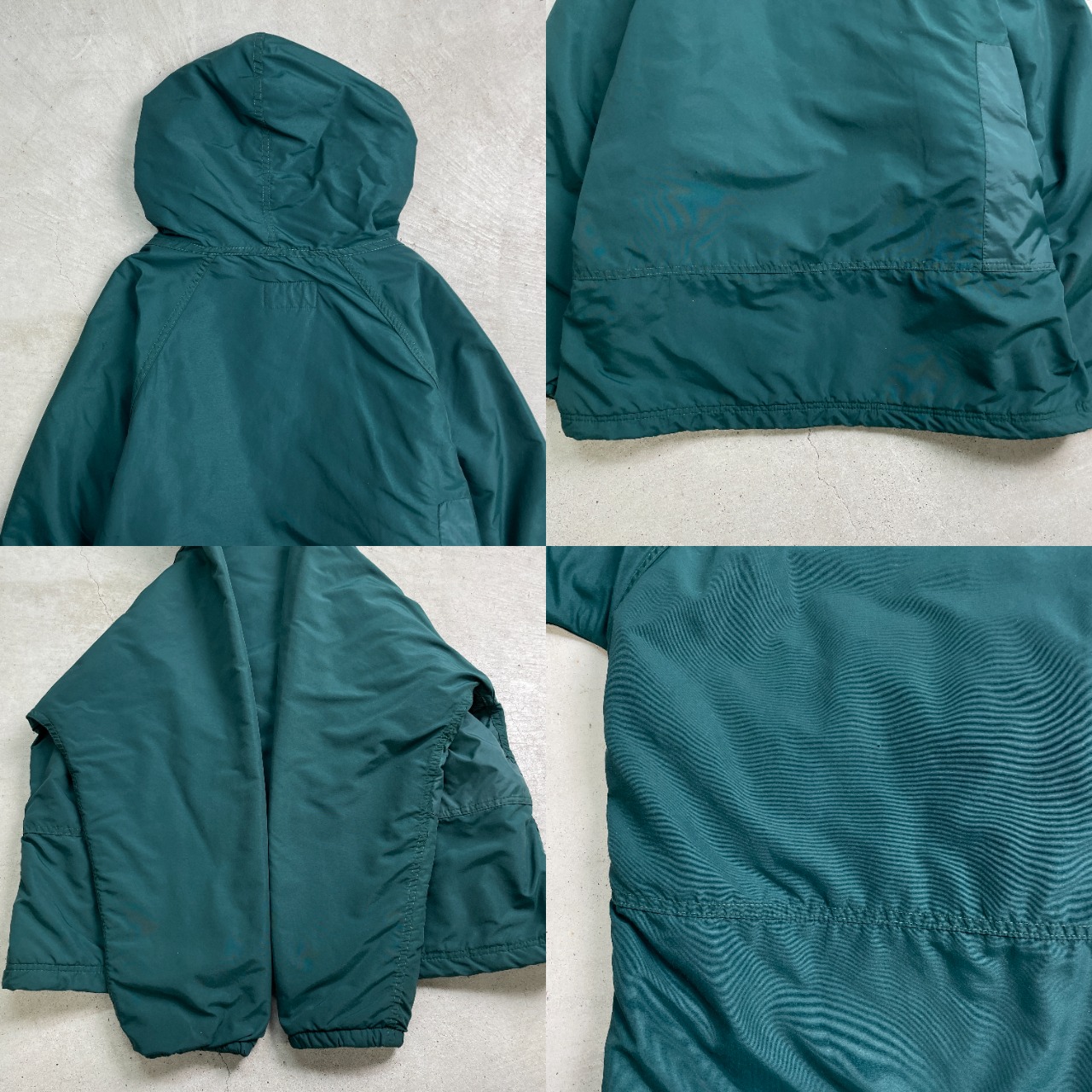 80年代 WOOLRICH ウールリッチ アノラックパーカー 中綿入り 