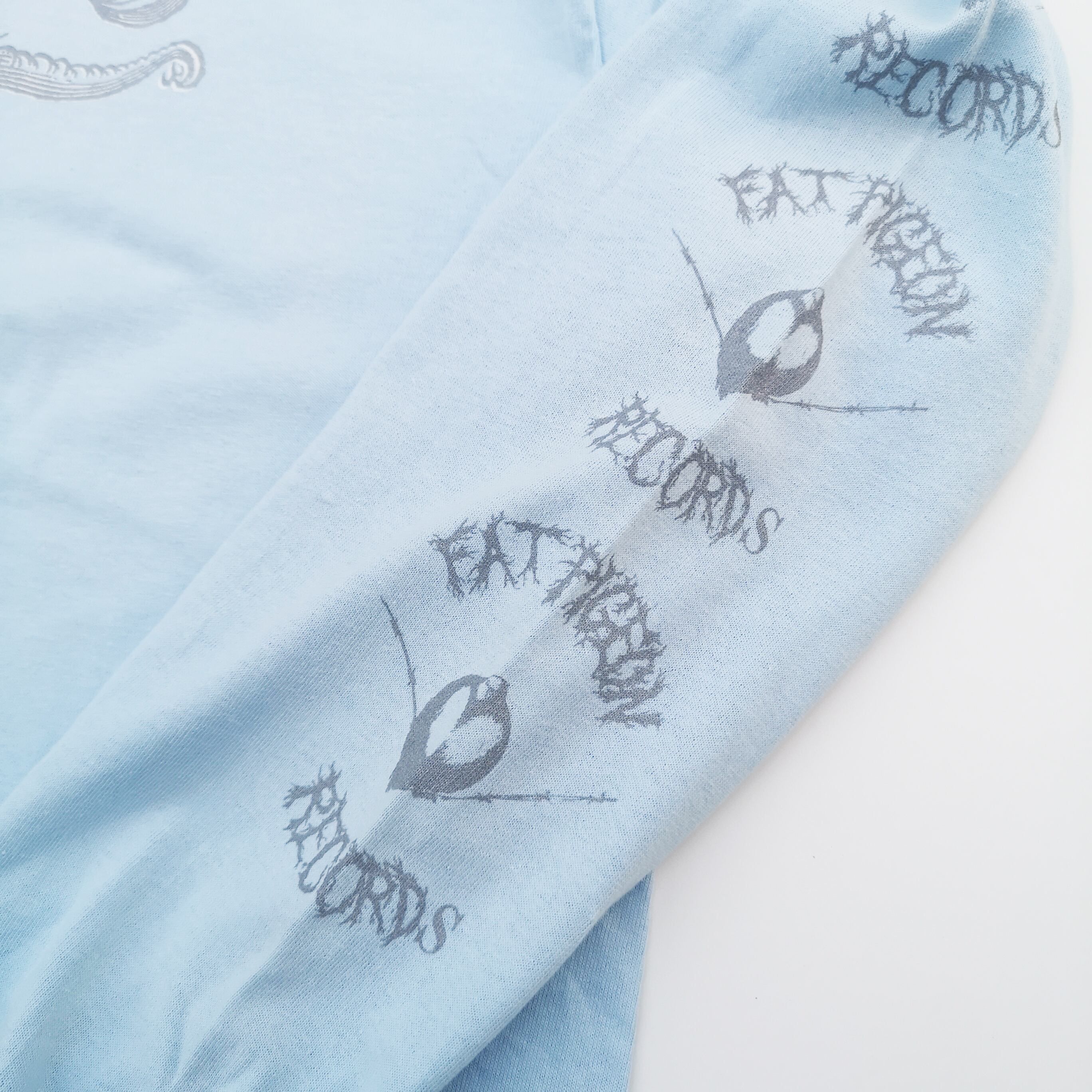 FAT PIGEON RECORDS "Soul Sacrifice" LONG TEE Light Blue L