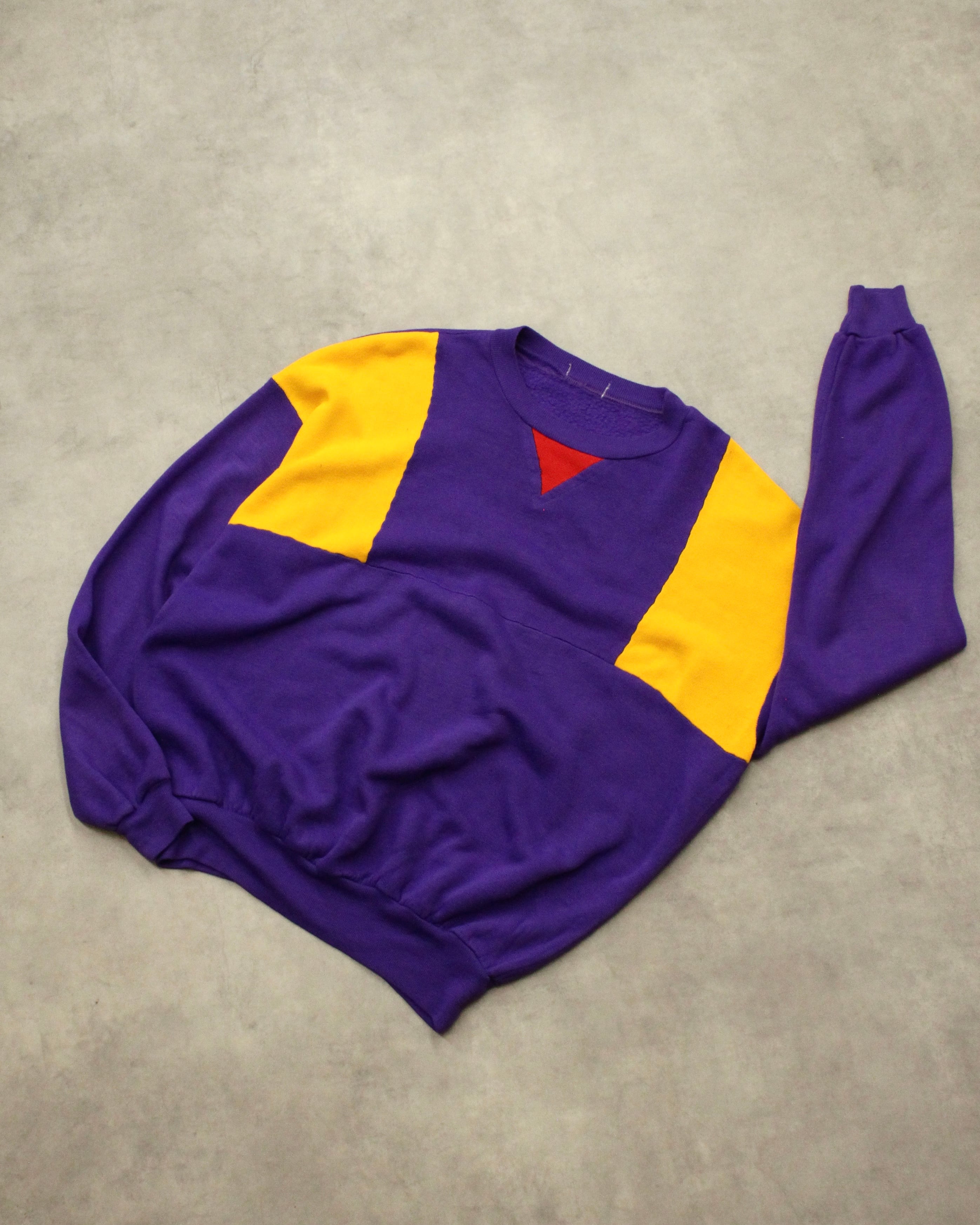 80s USED Multi Color Sweat Shirt