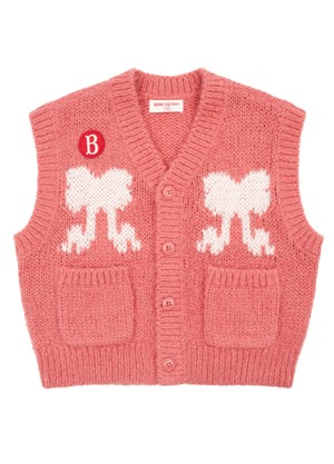 [BEBE DE PINO] Ribbon baby velvet frill collar jumper 正規品 韓国ブランド 韓国ファッション 韓国代行 韓国通販 ベベドピノ bebedepino 日本 店舗 韓国 子供服