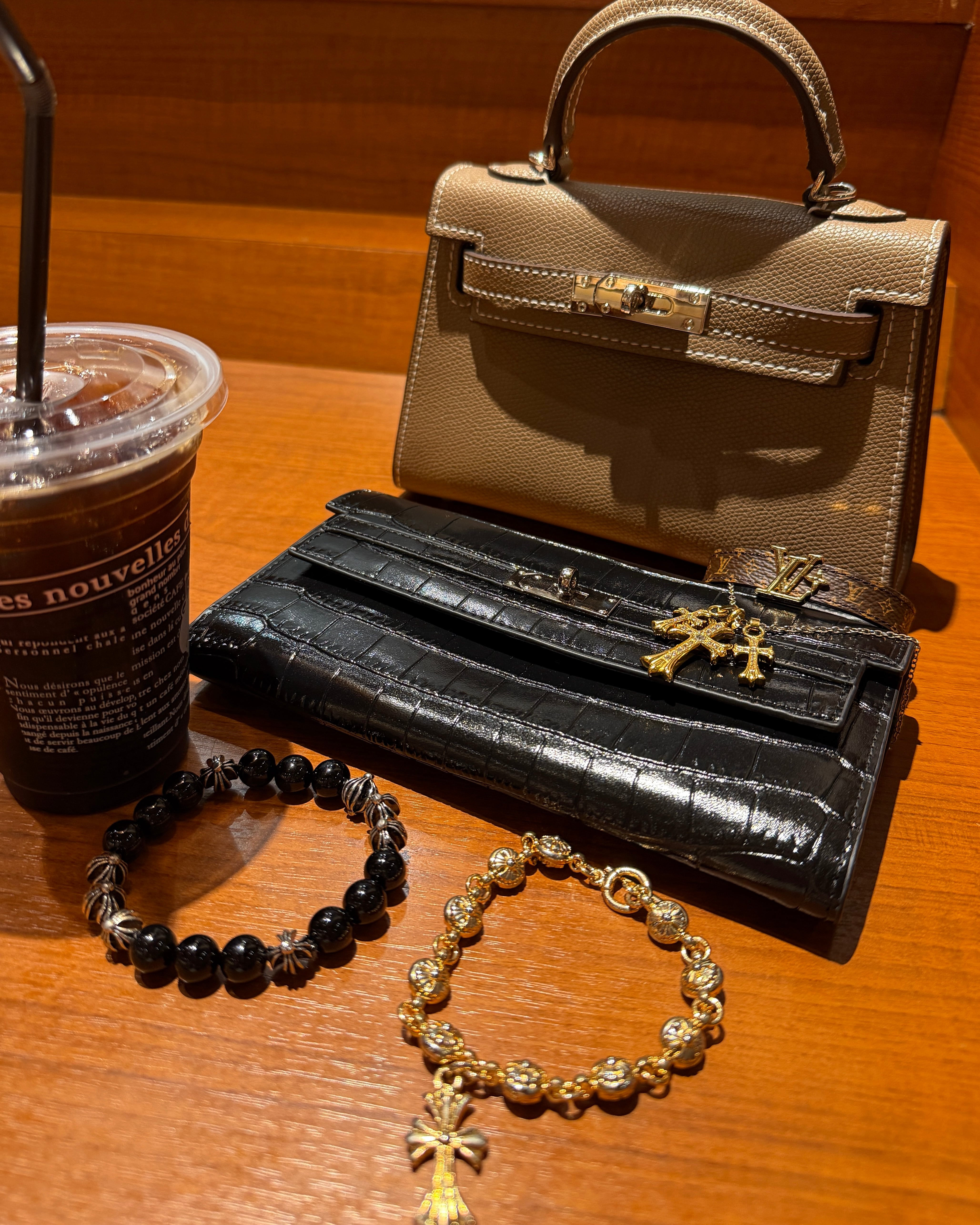 LUXURY CROCO WALLET 長財布 ENAMEL【BLB-26005】 | BELINDA