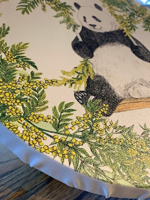 ◆受注生産◆プリントキャンバス◆「バンブーソムリエ」柄