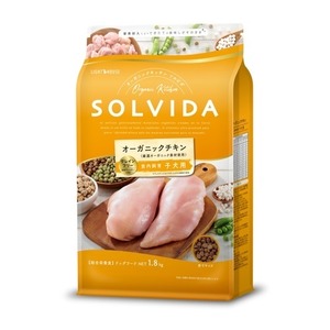 ソルビダ　グレインフリー　チキン　室内飼育子犬用　1.8kg