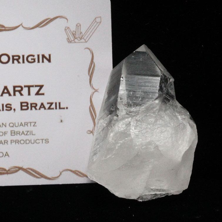 レムリアンシード 水晶 原石 ブラジル ミナスジェライス州 コリント産 証明書付属 一点物 271-547
