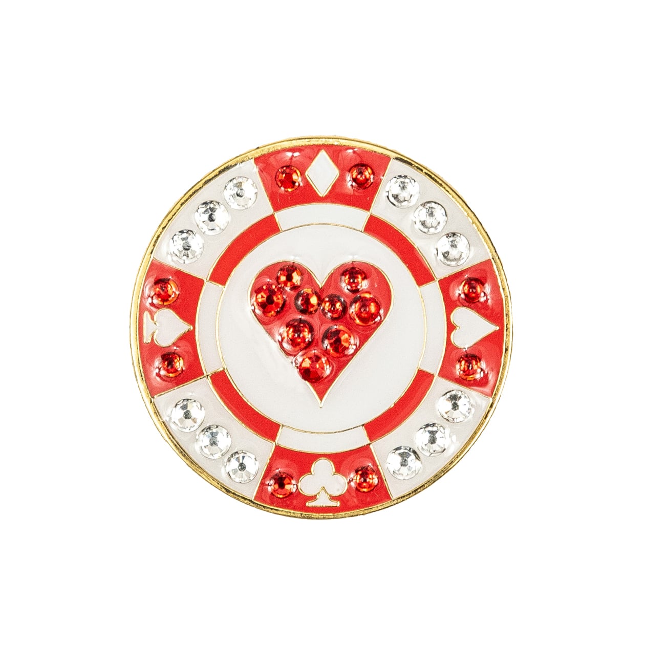 52. Poker Chip Heart