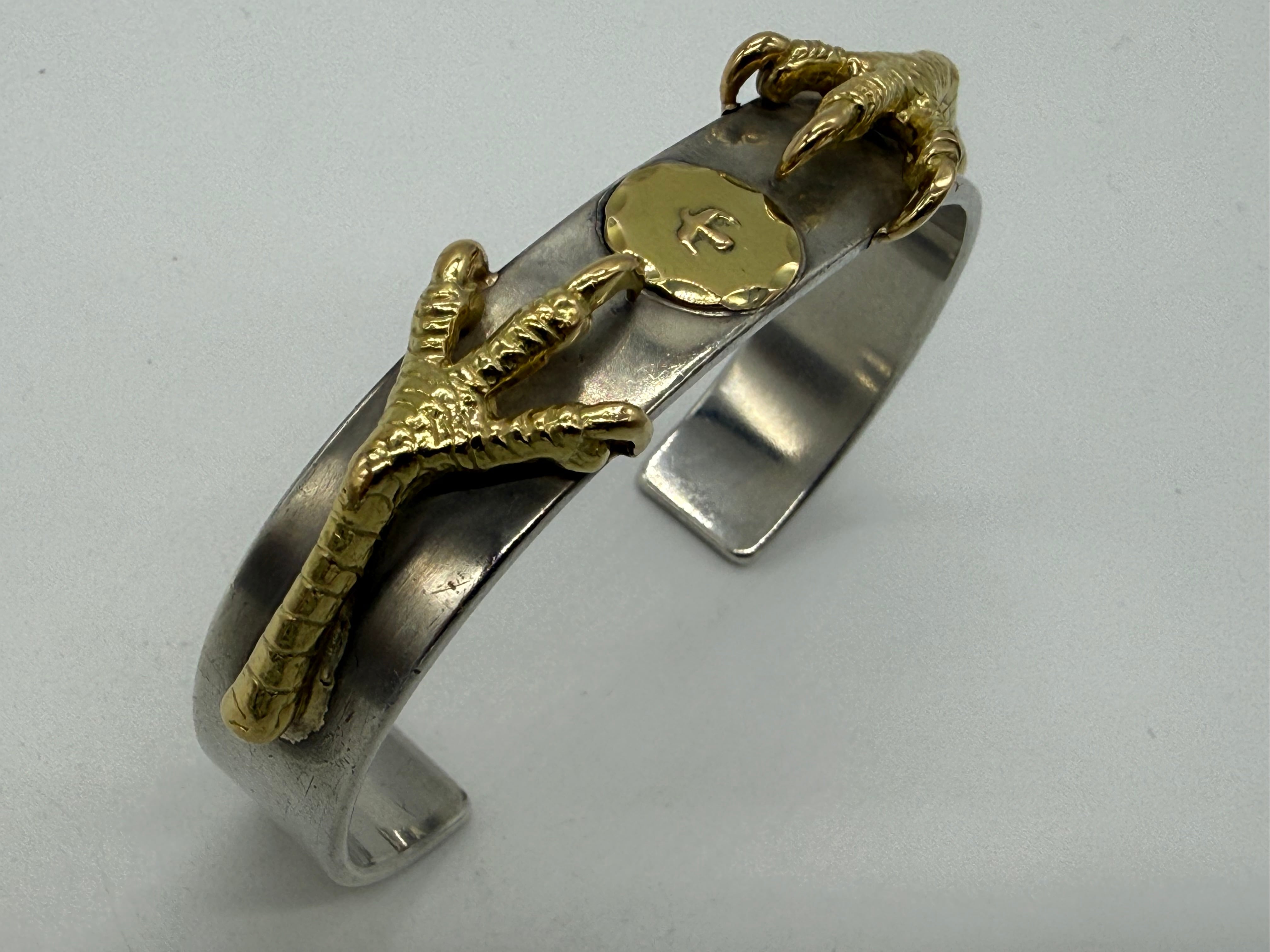 ゴローズ　金爪　平打　ブレス 美品 S 金爪平打ブレス44.13g | ゴローズ 通販 ゴローズ本物販売