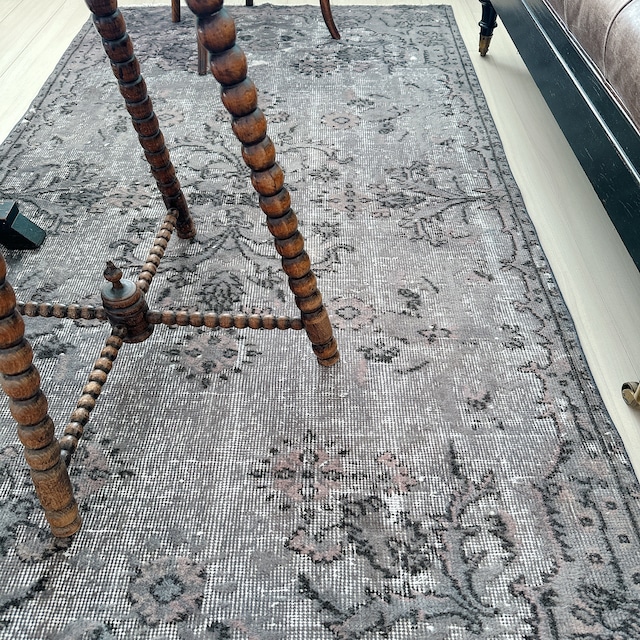 トルコ ヴィンテージラグ TR013 | イスパルタ(オーバーダイ) | 112cm × 220cm