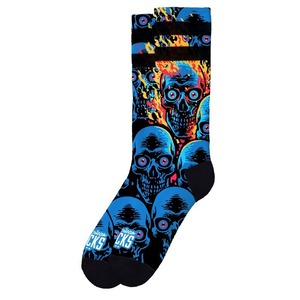 American Socks Knucklehead Mid High socks blue