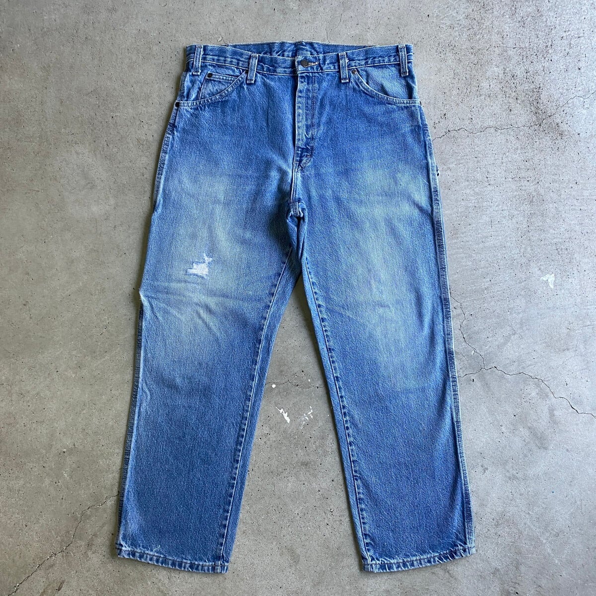 Dickies ディッキーズ クラッシュ デニムパンツ メンズW34 古着