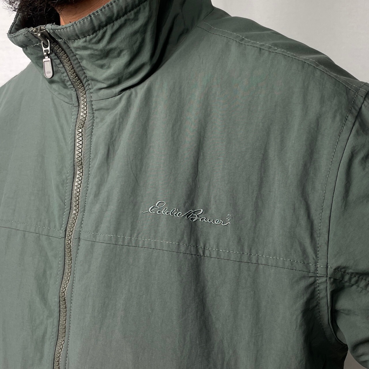 00年代 Eddie Bauer エディーバウアー フリースライナー ナイロン 