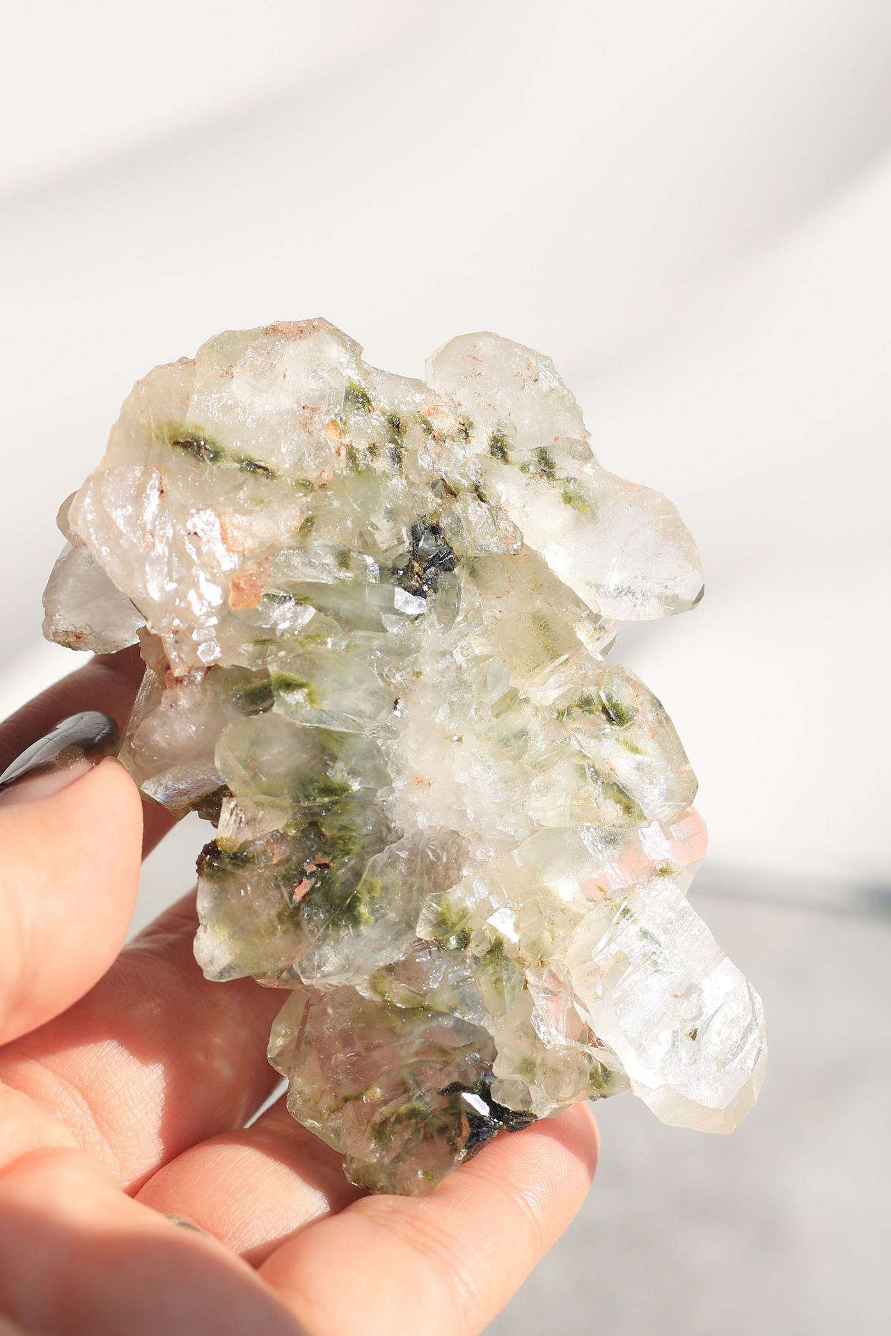 エピドート「自然と時間」Epidote|天然石 原石 鉱物 パワーストーン | EP-U-001