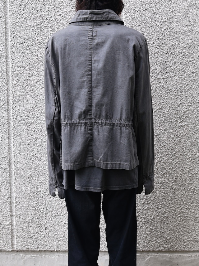 casual cotton shirt jacket