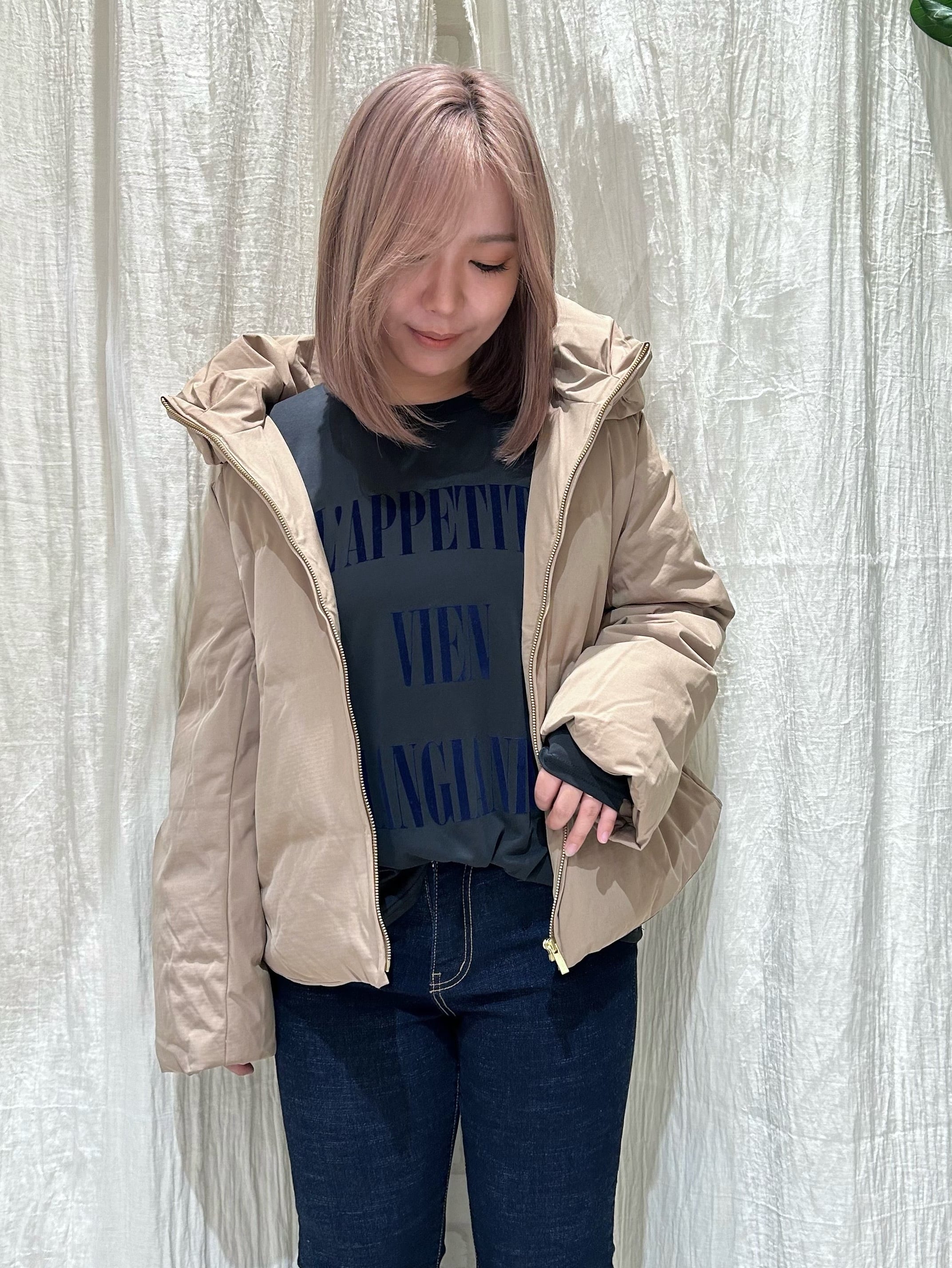 シームレスショートダウンジャケット DONA MARIE(ドナマリー) | EARL