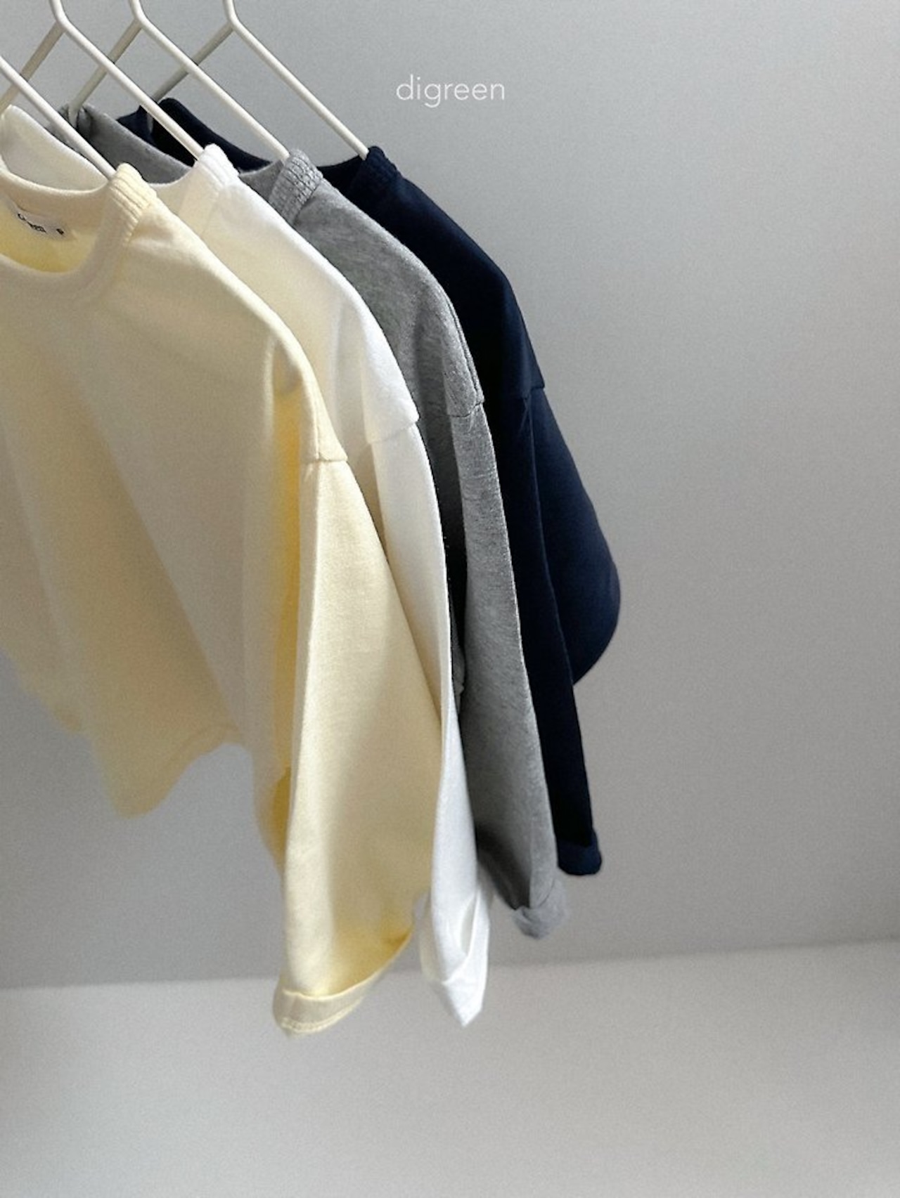 韓国子供服 / Digreen / 26Autumn / autumn suso tee / 長袖Tシャツ *S~XXL*