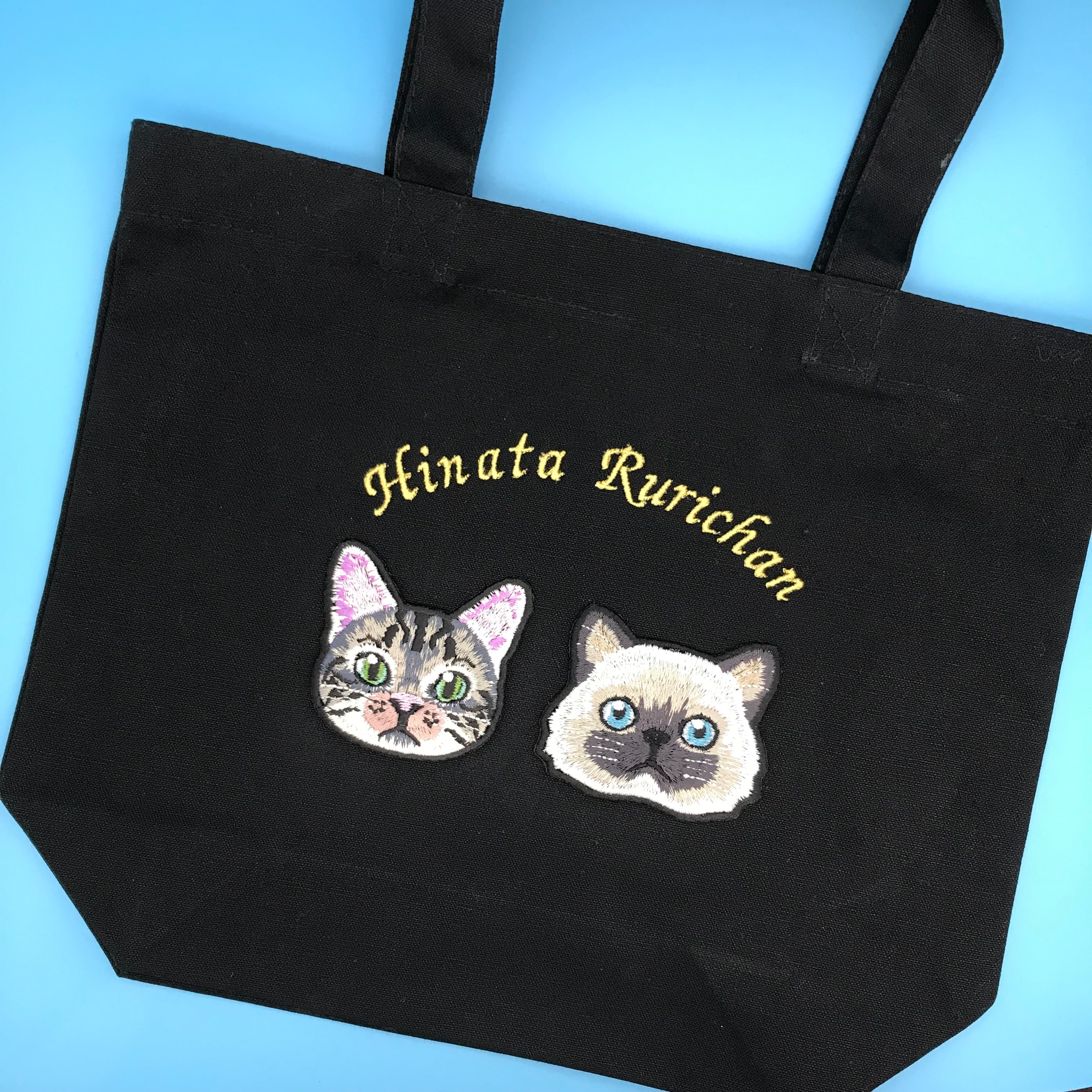 エキゾチックショートヘアの刺繍ワッペン | アトリエリジッタ