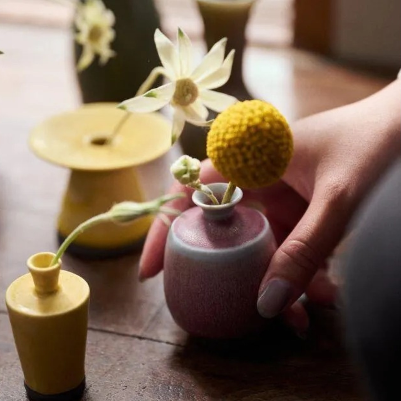 POTPURRI / フラワーベース No9 ブルー