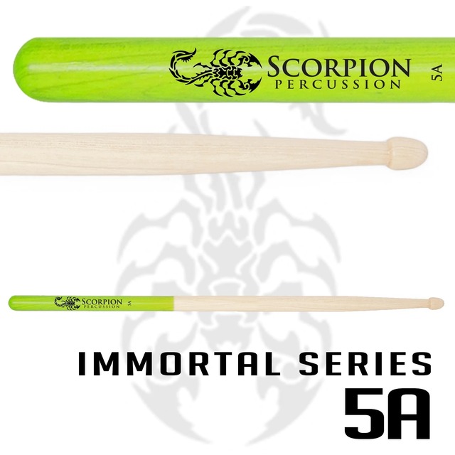SCORPION PERCUSSION Immortal 5A Venom Grip