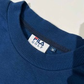 FILA GOLF フィラ ゴルフ BIGロゴプリント スウェット トレーナー M /トリコカラー/ゴルフ/スポーツ