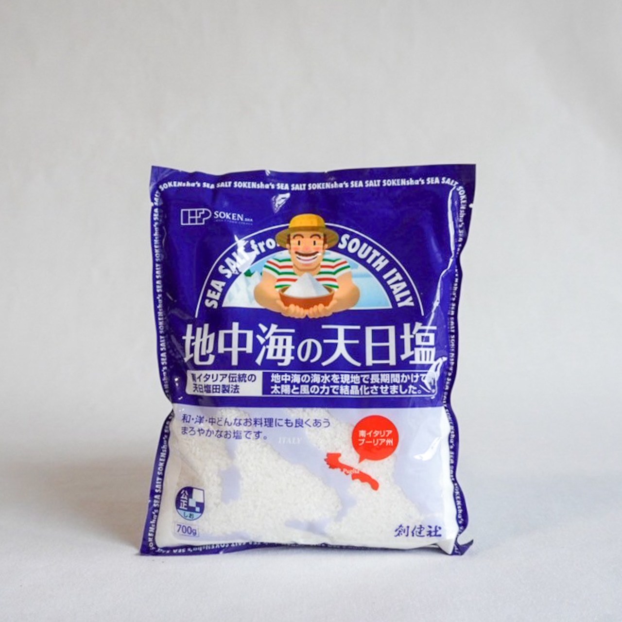 地中海の天日塩 700g