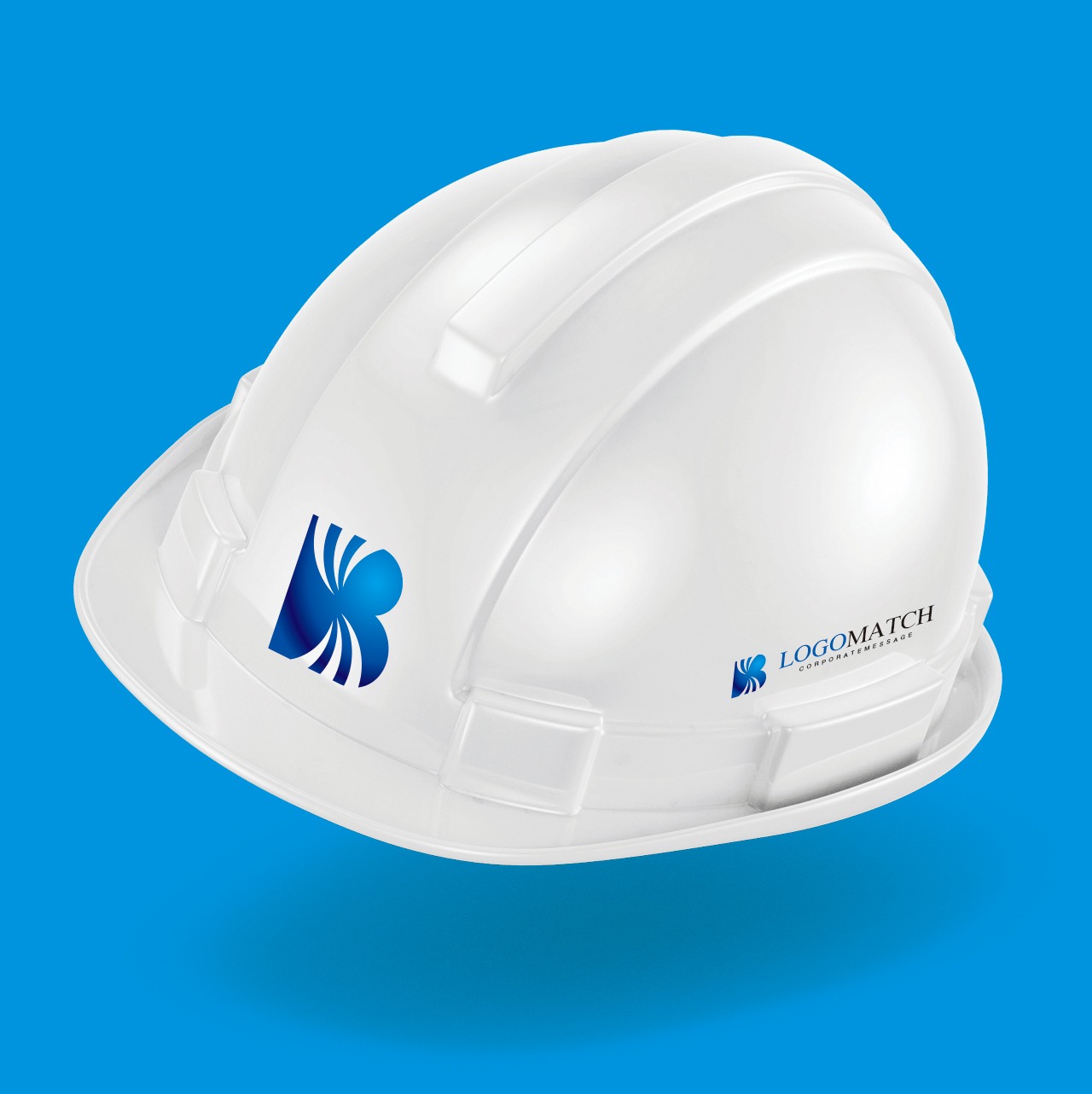 気流を生み出すBのロゴ