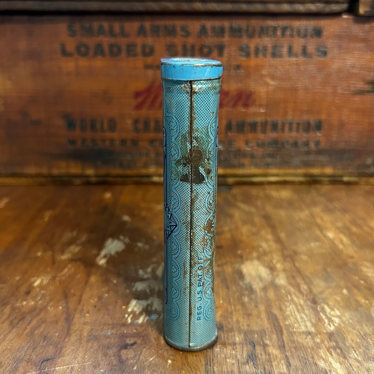 1930s エッジワース ヴィンテージ タバコ缶 Larus & Bro. Co. EDGEWORTH READY-RUBBED Vintage Tobacco Tin T-765