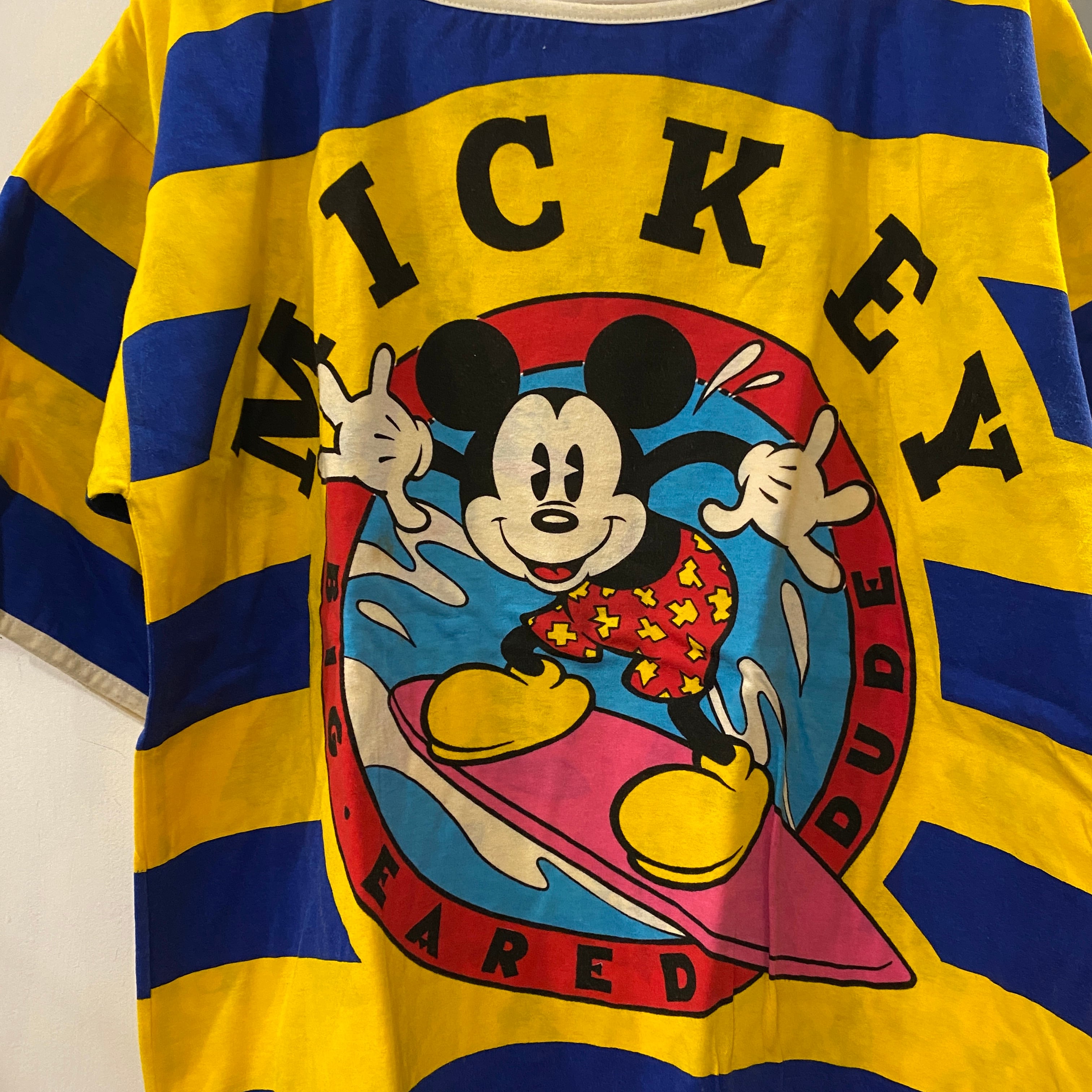 ビンテージ 90年代 ミッキーマウス リバーシブルTシャツ