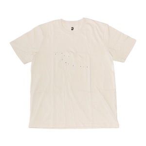 POETIC COLLECTIVE COLOR LOGO TEE OFF WHITE サイズL