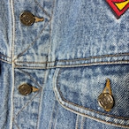 DC コミックス スーパーマン 刺繍 デニムベスト