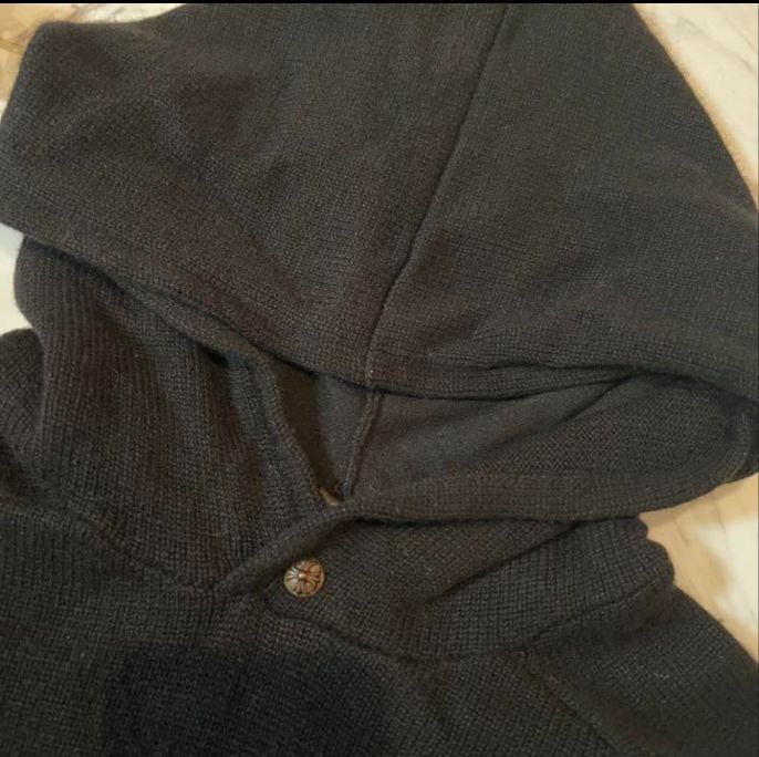 大幅値下げCHROME HEARTSクロムハーツ カシミヤプルオーバーパーカー Chrome Hearts Cashmere Zip Up Hoodie カシミヤ パーカー (CHROME
