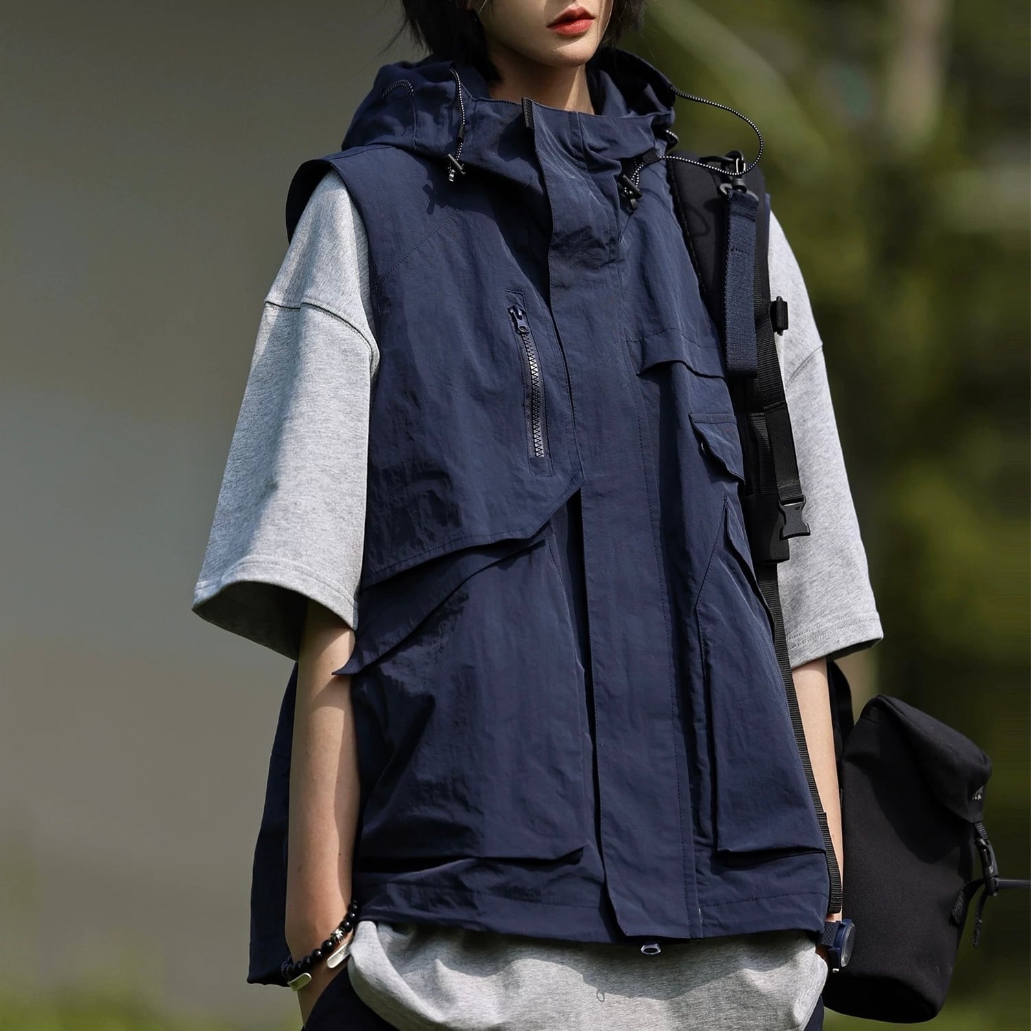 ユーティリティアウトドアベスト J0372