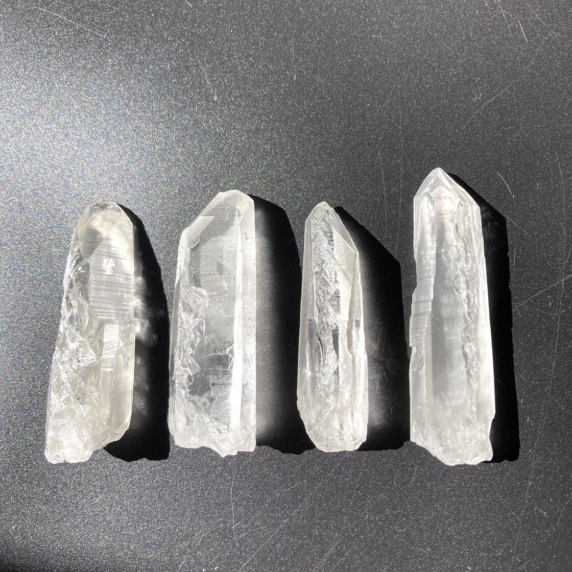 ブラジル・セーラデカブラル産 レムリアン・雷水晶（ライトニング 