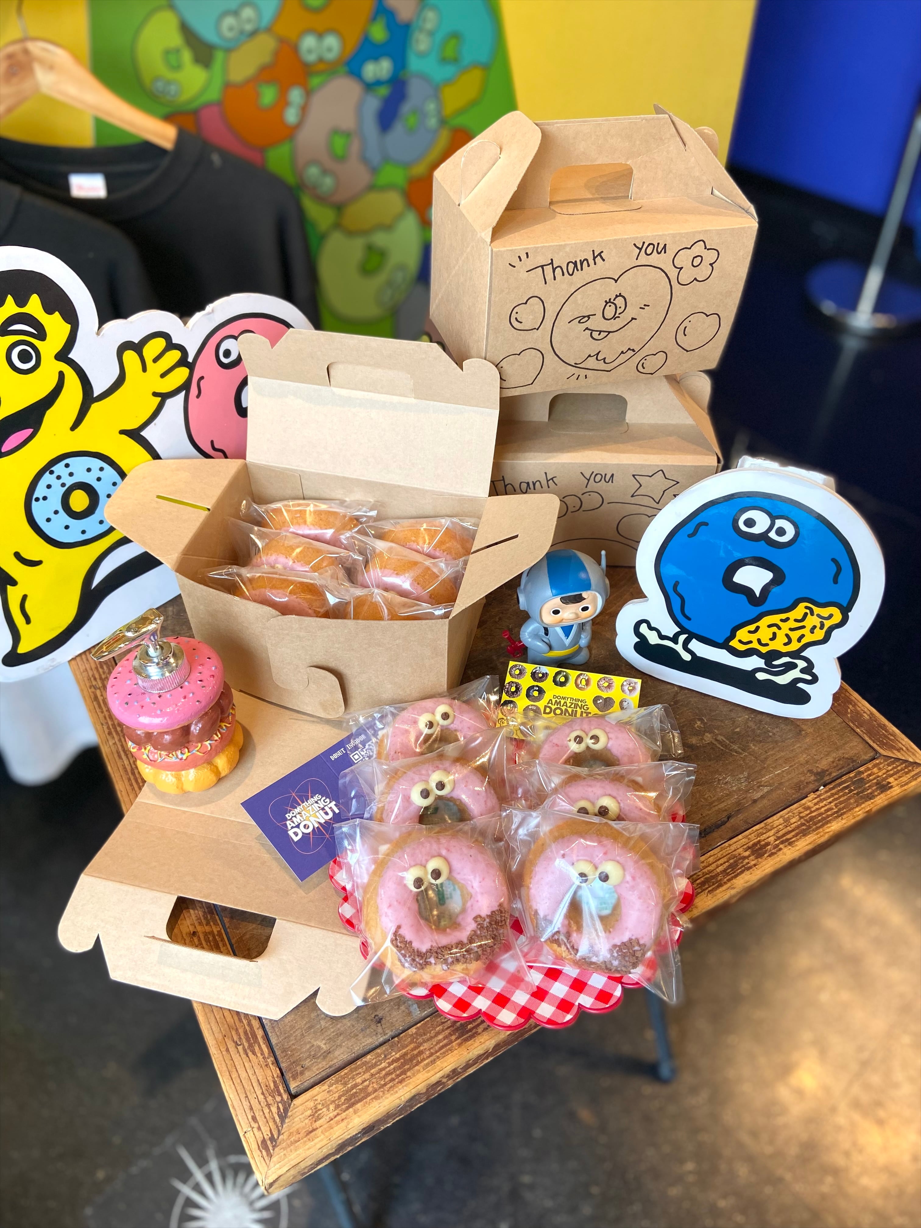 いちごちゃん焼きドーナツ6個ギフトBOX | do my thing amazing Donut
