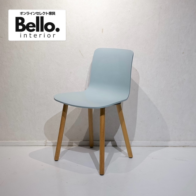 Vitra ヴィトラ HAL Wood ハルウッド ダイニングチェア 椅子 チェア プラスチックシェル オーク脚 北欧 モダン ミニマル